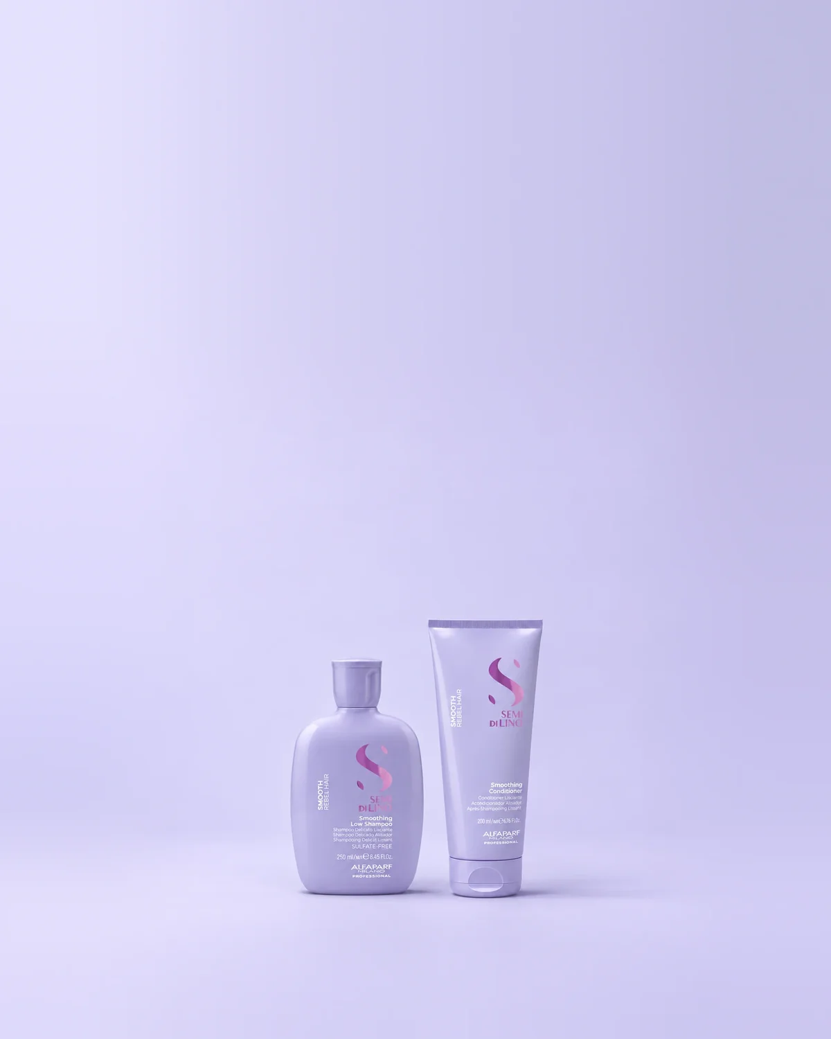 Shampoo Semi di Lino Smooth e Condicionador Semi di Lino Smooth